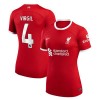 Liverpool 2023-24 Virgil 4 Hjemme - Dame Fotballdrakt